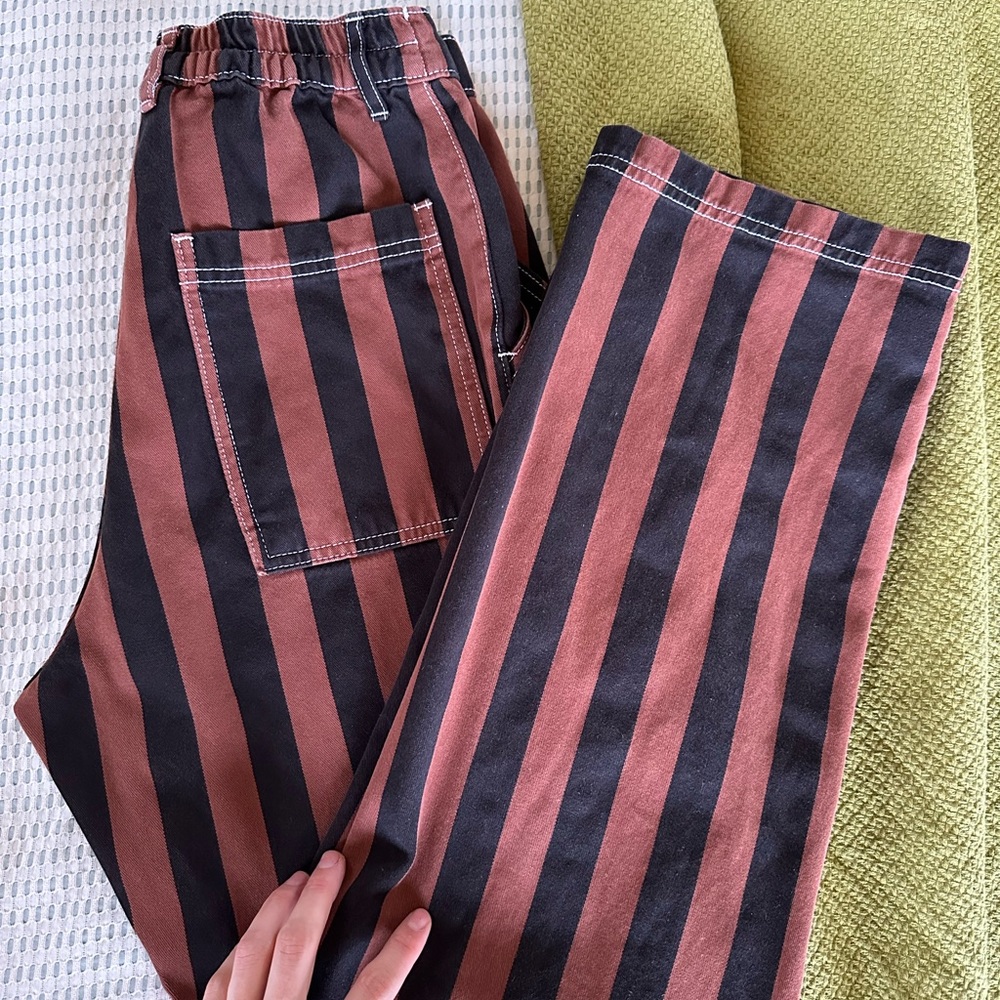 Big Bud Press Striped Work Pants